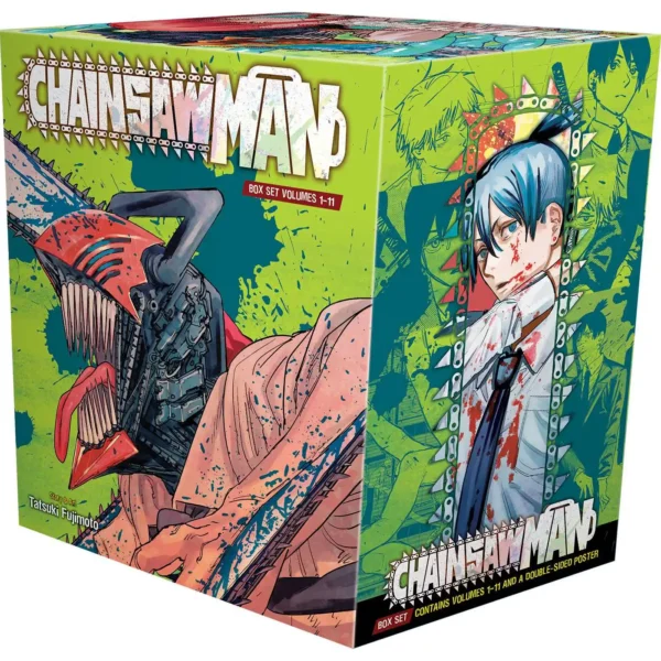 Chainsaw Man Box Set (Volumes 1-11) – Manga Collection