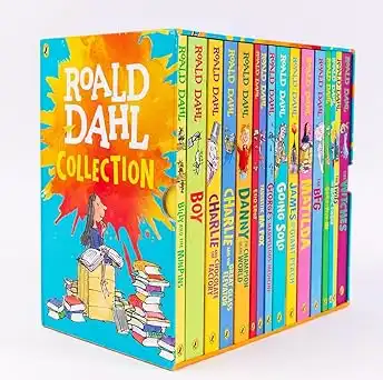 The Roald Dahl Boxset Collection - 16 Fantastic Stories for Ages 7+ (Charlie and Chocolate Factory, Matilda, BFG, The Twits, and more!) The Roald Dahl Boxset Collection: 16 Fantastic Stories (Charlie and Chocolate Factory, Matilda, BFG, The Twits, and more!)