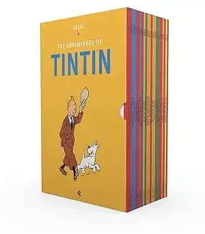 Tintin Paperback Boxed Set 23 Titles