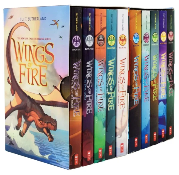Wings of Fire Series 1-8 Books Collection Set
